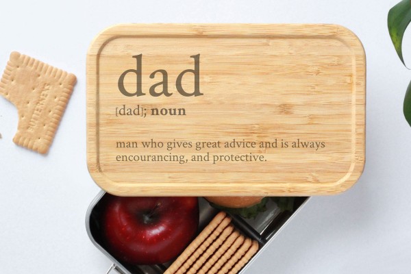 Brotdose zum Vatertag fürs Büro Definition Dad
