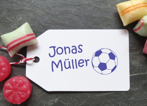 Stempel Fussball für Kinder