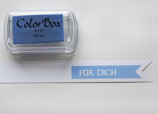 Pigment Stempelkissen Blau / Baby Blue