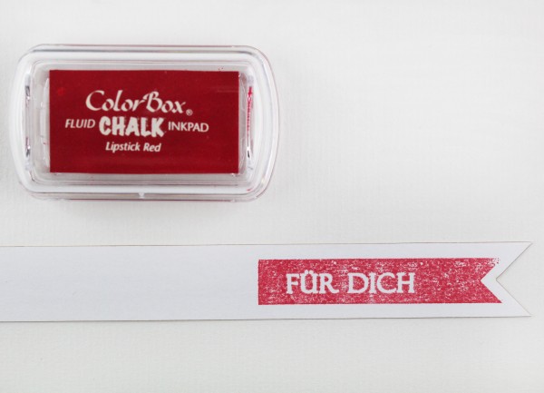 Chalk Stempelkissen Lipstick Red / Rot
