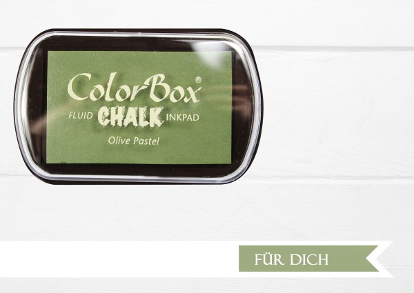 Chalk Stempelkissen Olive Pastell XL